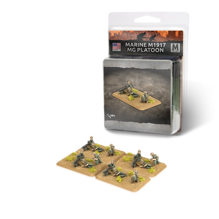 Marine M1917 MG Platoon (x4)