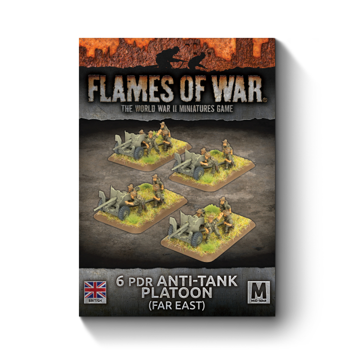 6pdr Anti-tank Platoon (Pacific) (x4)