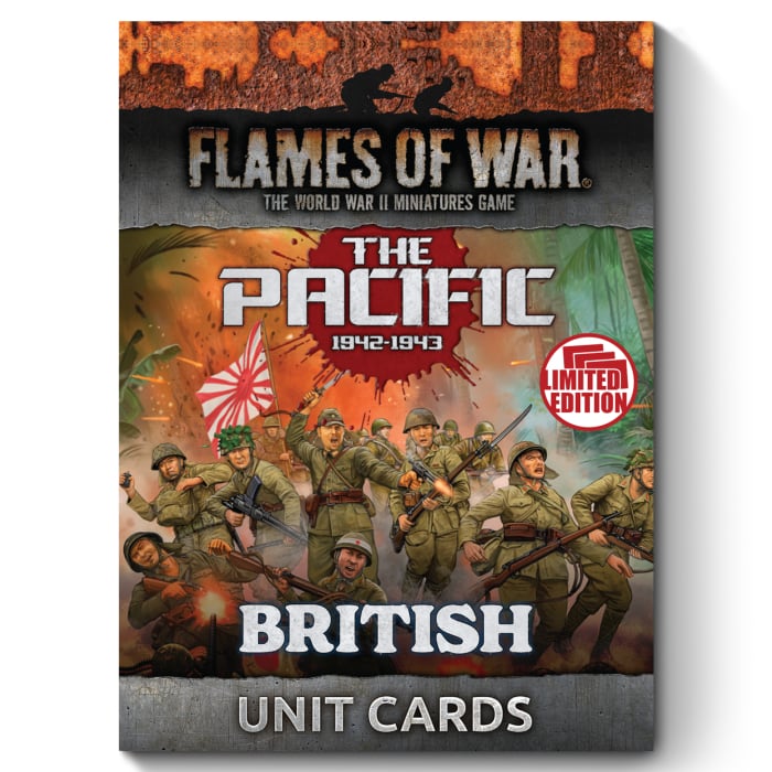 British, Australian & Indian MW Unit Card Pack (x64 Cards) - Limited Edition