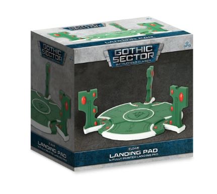Gothic Sector: Eldar Landing Pad (x1)
