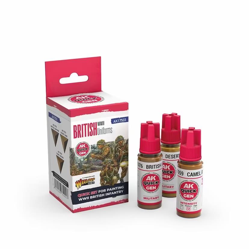 Quick Gen: WWII British Uniforms Set