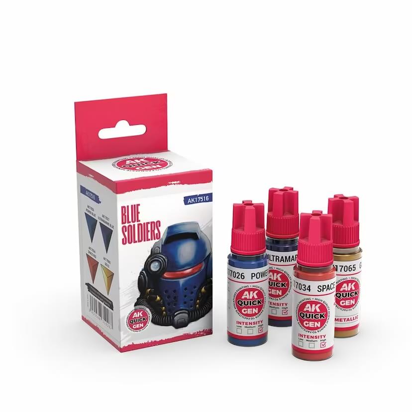 Quick Gen: Blue Soldiers Set