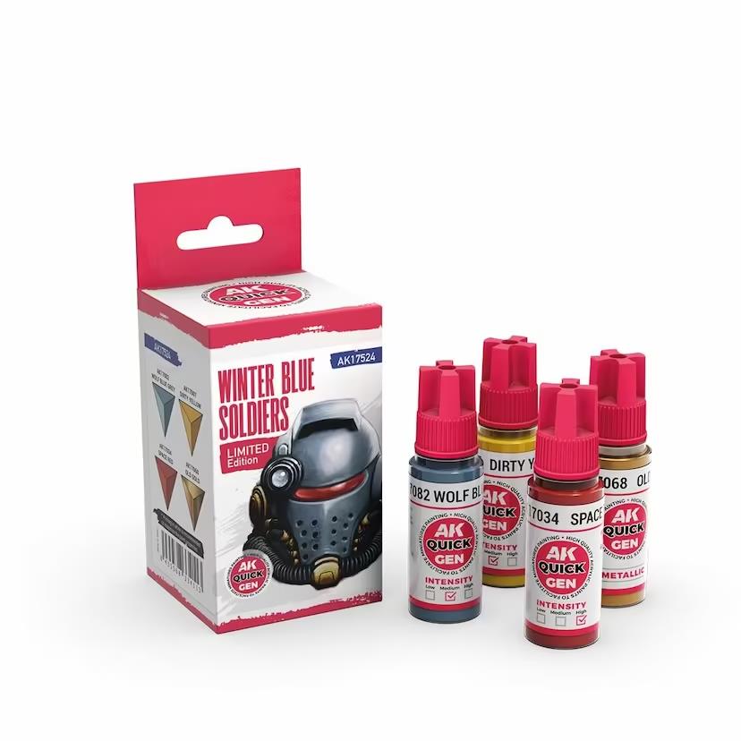 Quick Gen: Winter Blue Soldiers Set