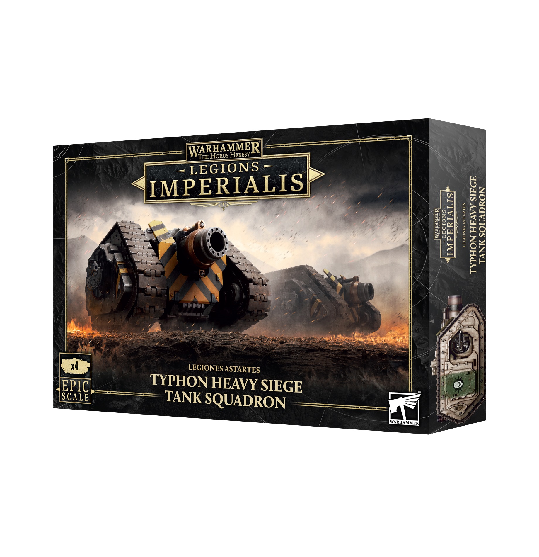 Legion Imperialis: Typhon Heavy Siege Tank squadron