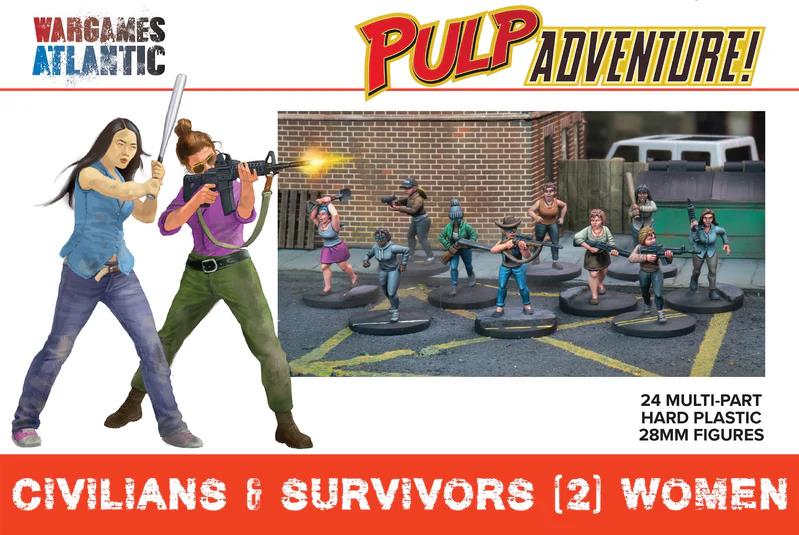 Pulp Adventure!: Civilians & Survivors (2) - Women