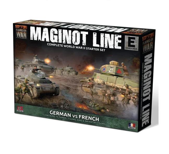Maginot Line - German vs French Starter Set (Plastic)