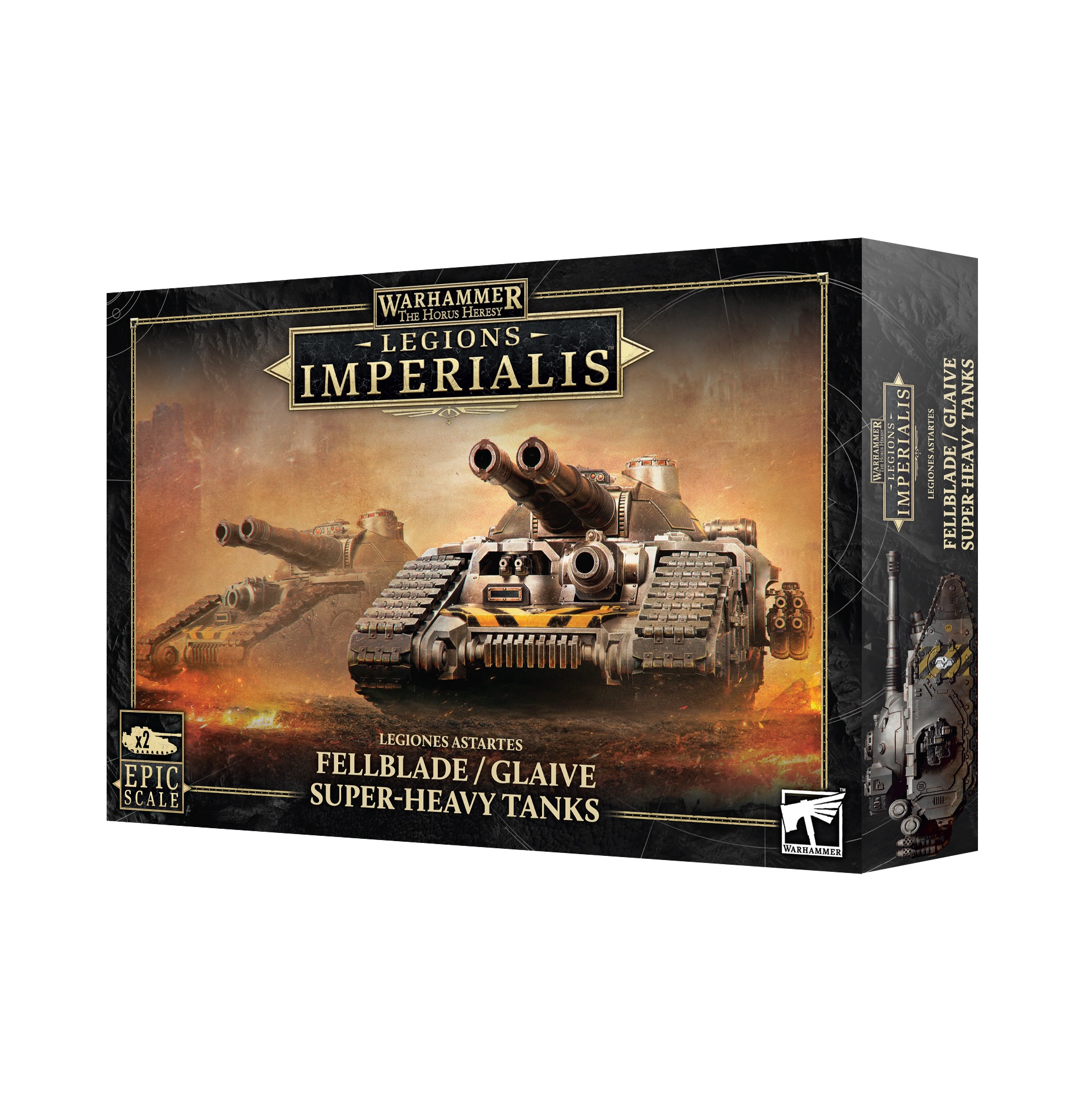 Legion Imperialis: Fellblade / Glaive Super Heavy Tanks
