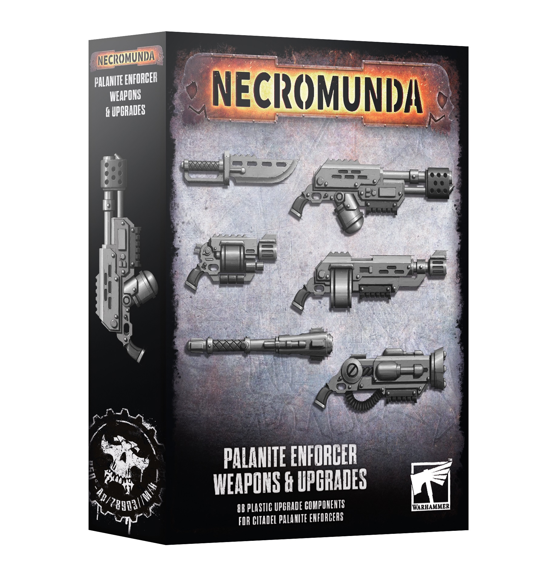 Necromunda: Enforcer Weapons and Upgrades