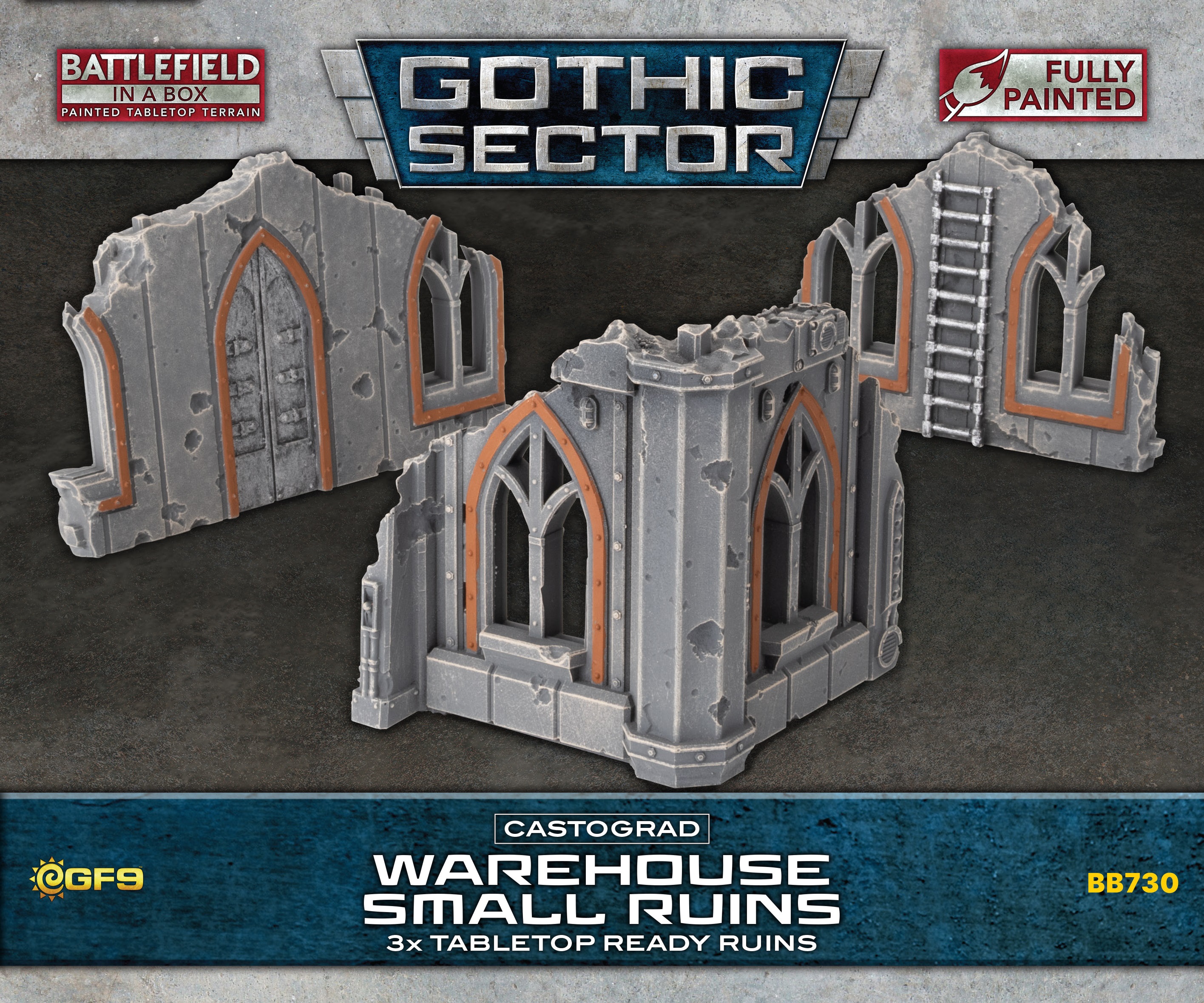 BIAB Gothic Sector - Castrograd Warehouse Small Ruins