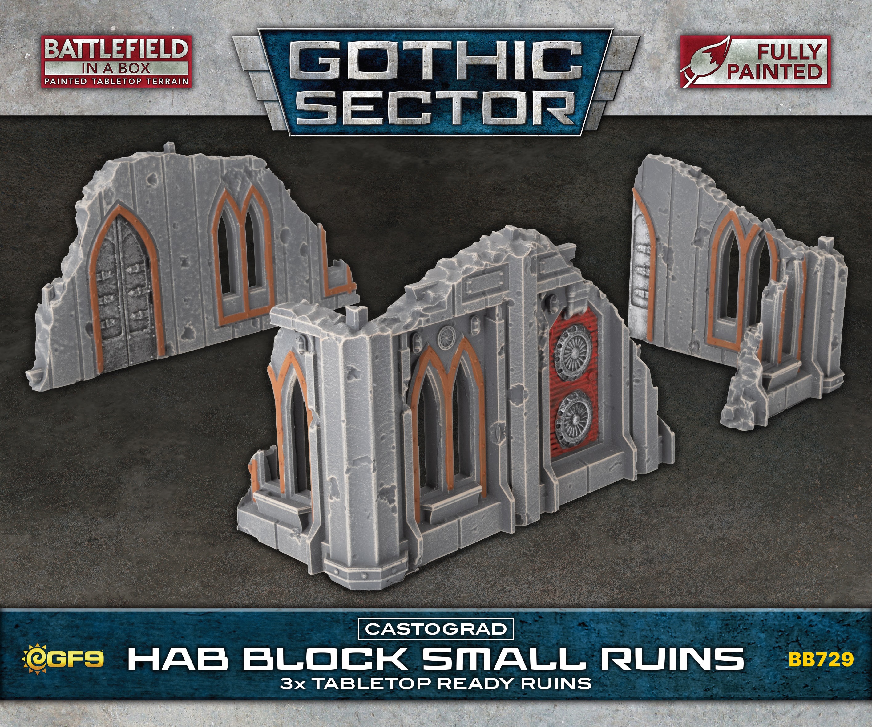 BIAB Gothic Sector - Castrograd Hab Block Small Ruins