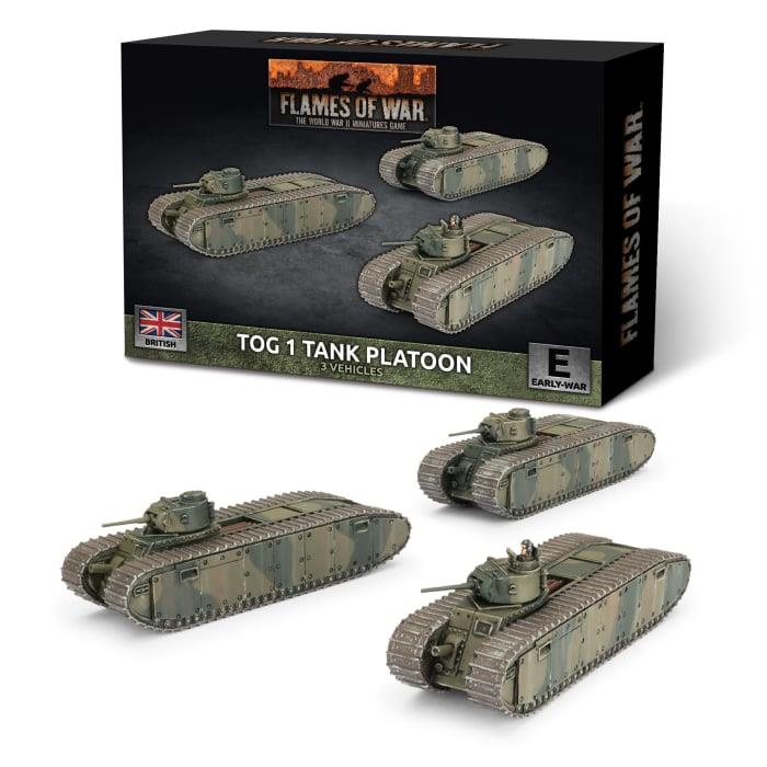 British TOG I Tank Platoon (x3)