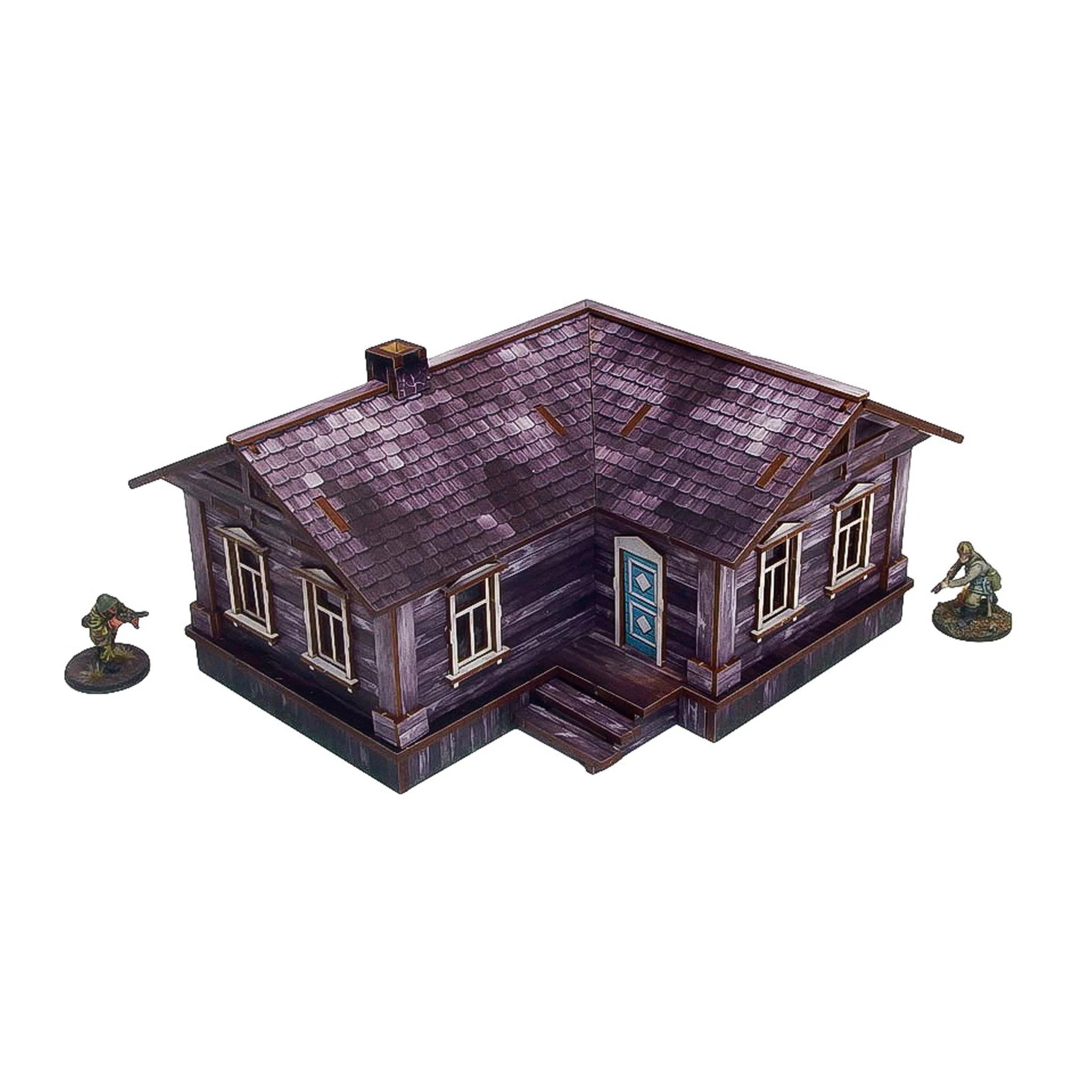 Pre-Painted WW2 Ostfront Village Marias House