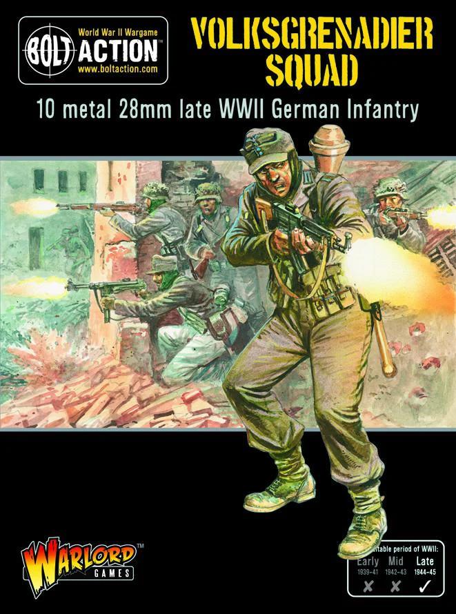 German Volksgrenadiers squad