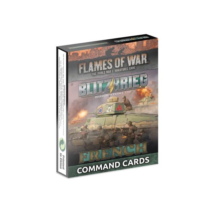 Blitzkrieg French Command Cards - Limited Edition