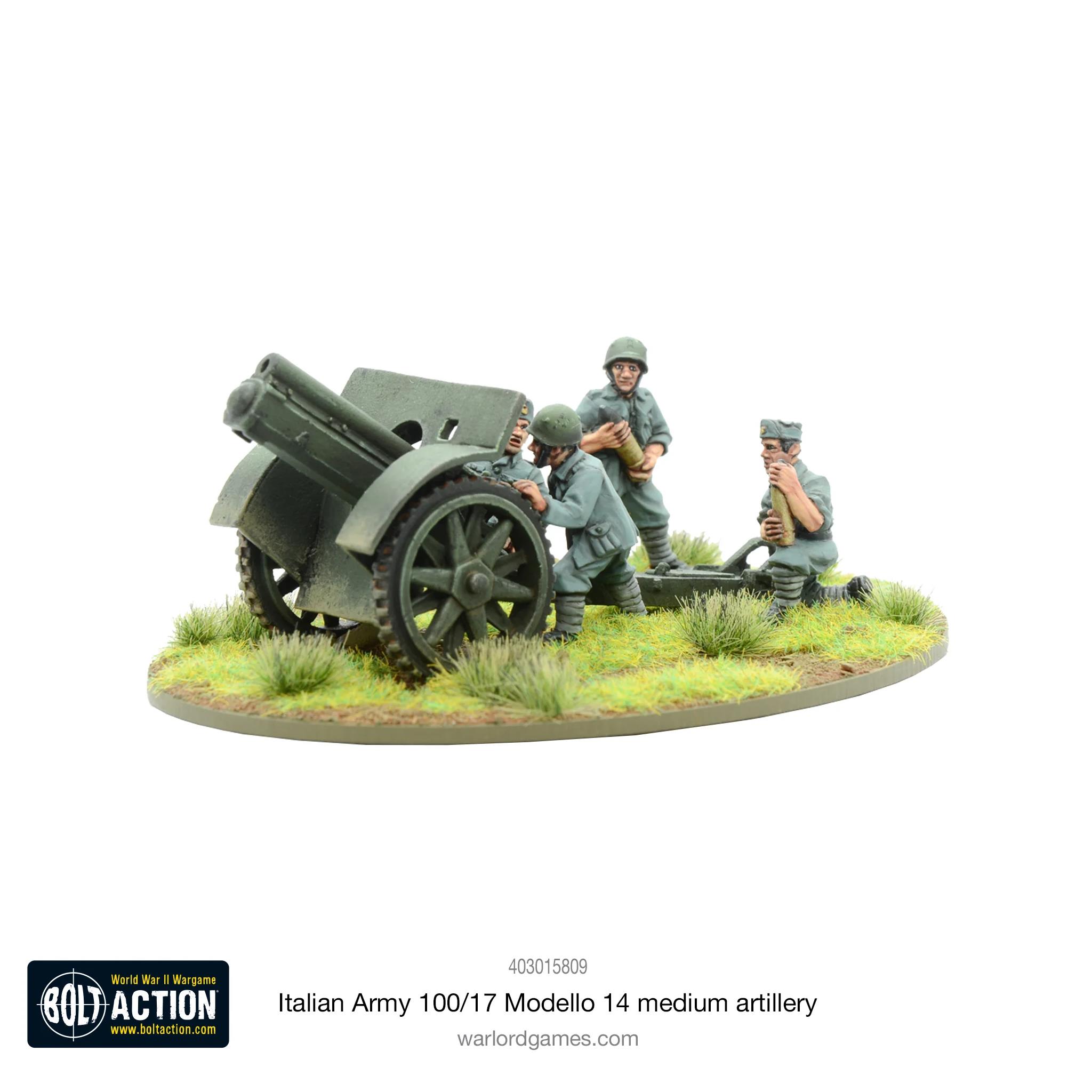 Italian Army Modello 14 Medium Artillery