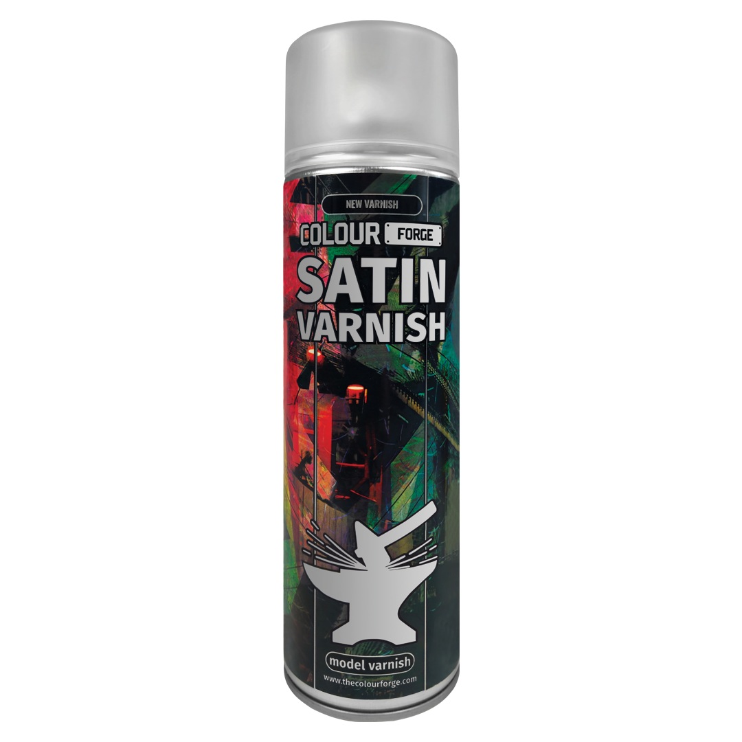 Colour Forge Satin Varnish Spray (500ml)