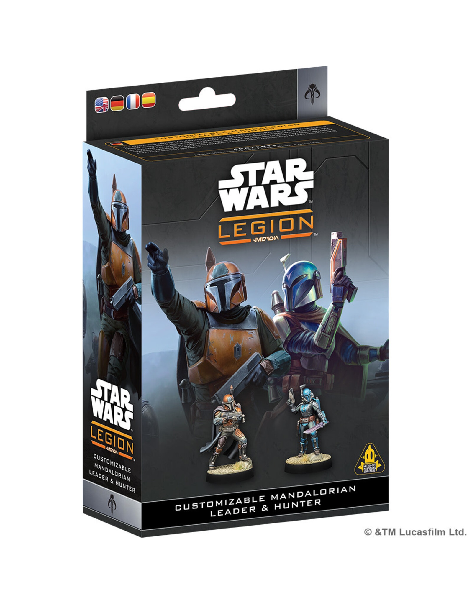 Star Wars Legion: Customizable Mandalorian Leader & Hunter