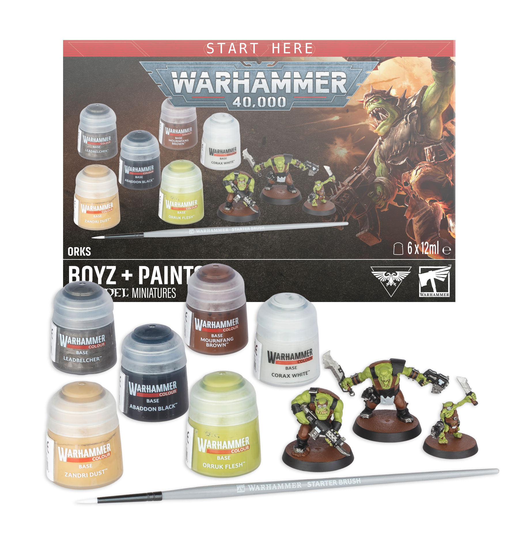 Warhammer 40000: Orks Paint set (2026)