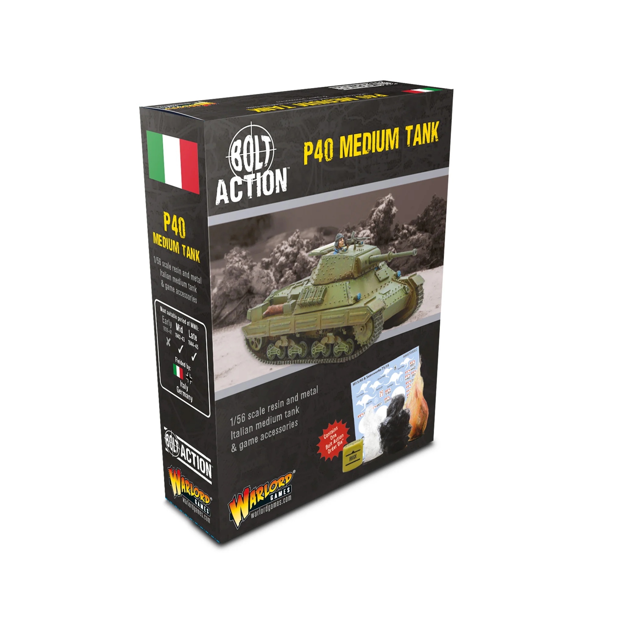 Italian P40 medium tank