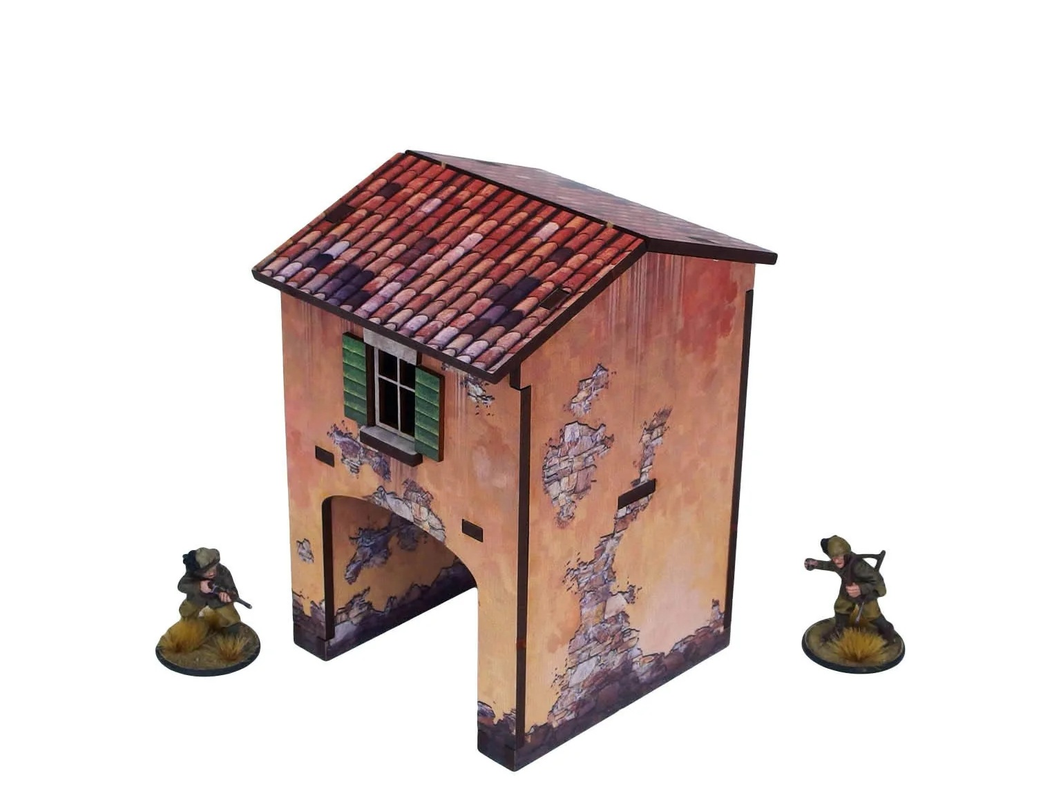 WW2 Italy Gate House (1) PREPAINTED