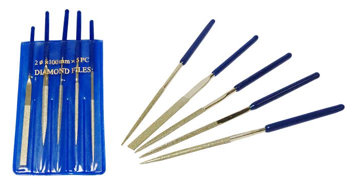 5 pc Diamond Micro File Set