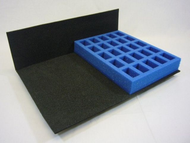 M3H - Half-size - Infantry tray (33% depth of std. Multicase)