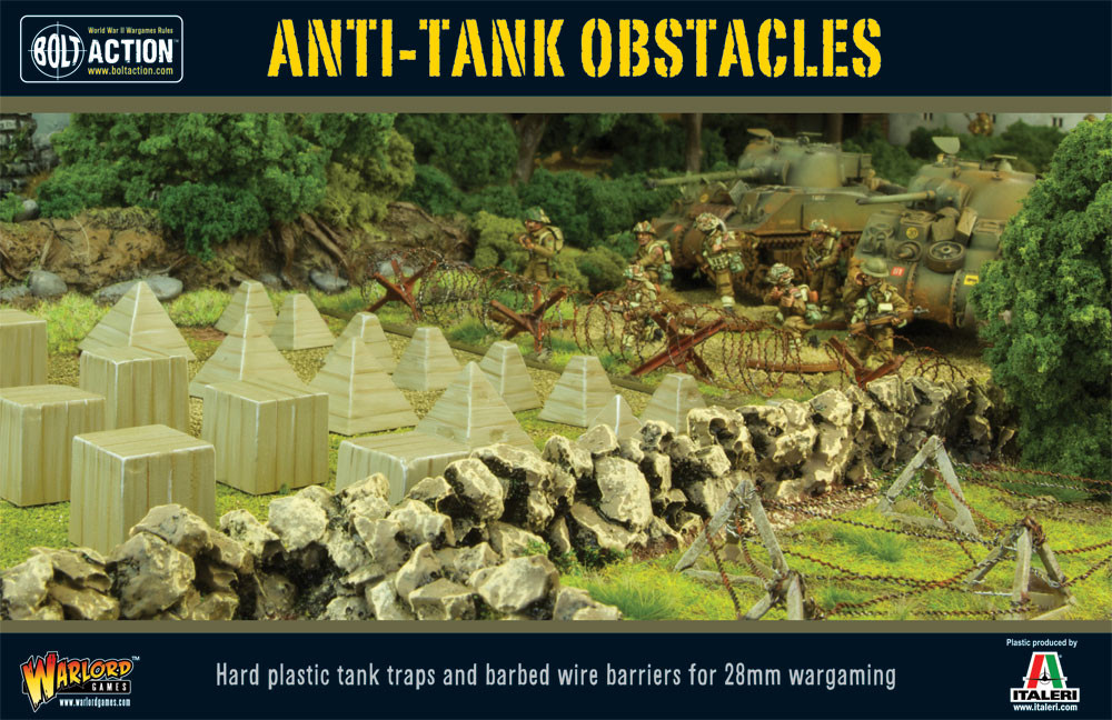 Anti-Tank Obstacles plastic box set 