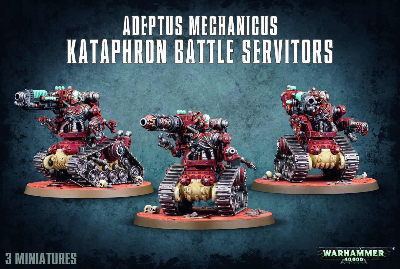 Adeptus Mechanicus Kataphron Battle Servitors